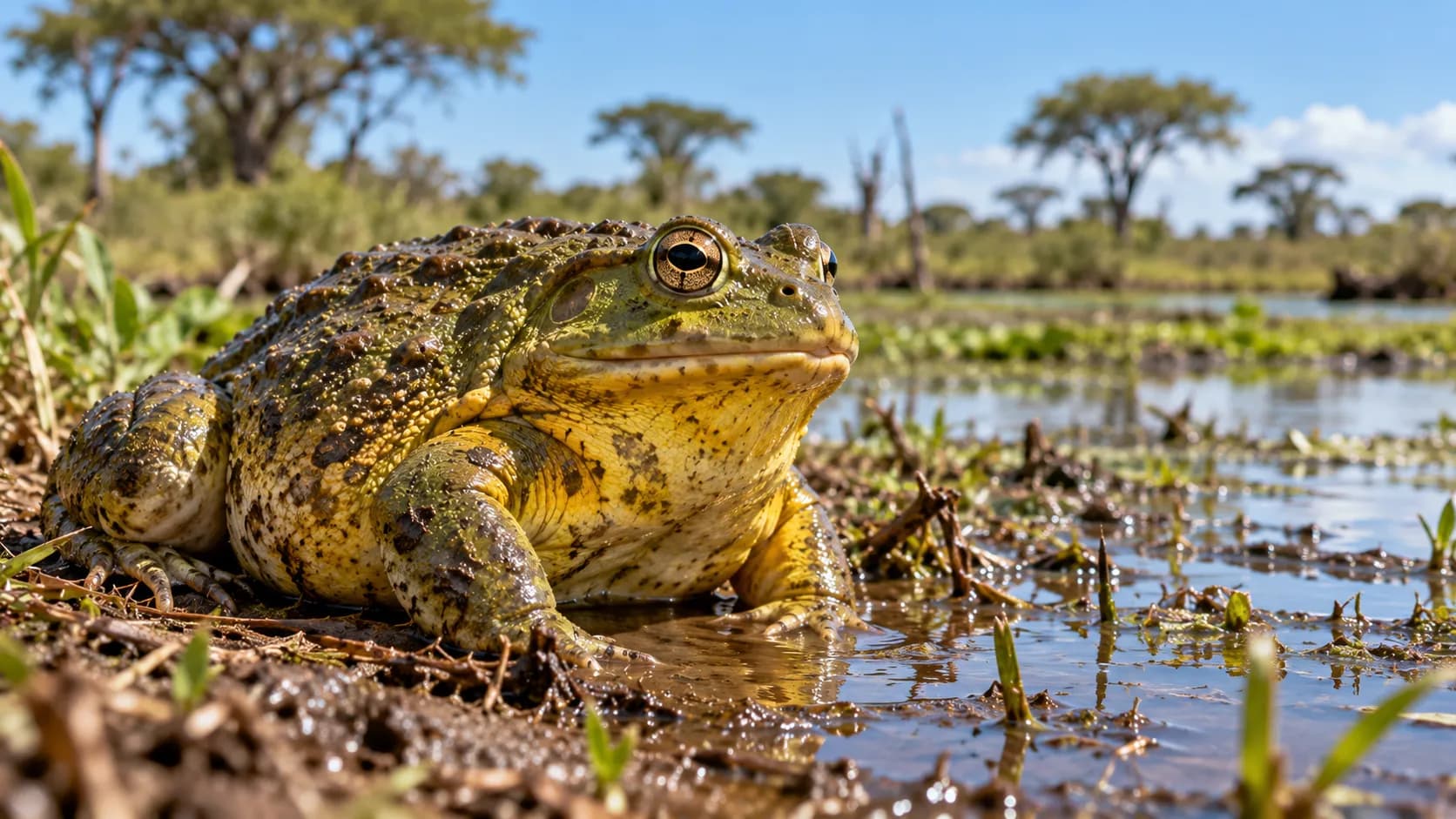 Foto de Granota bou africana