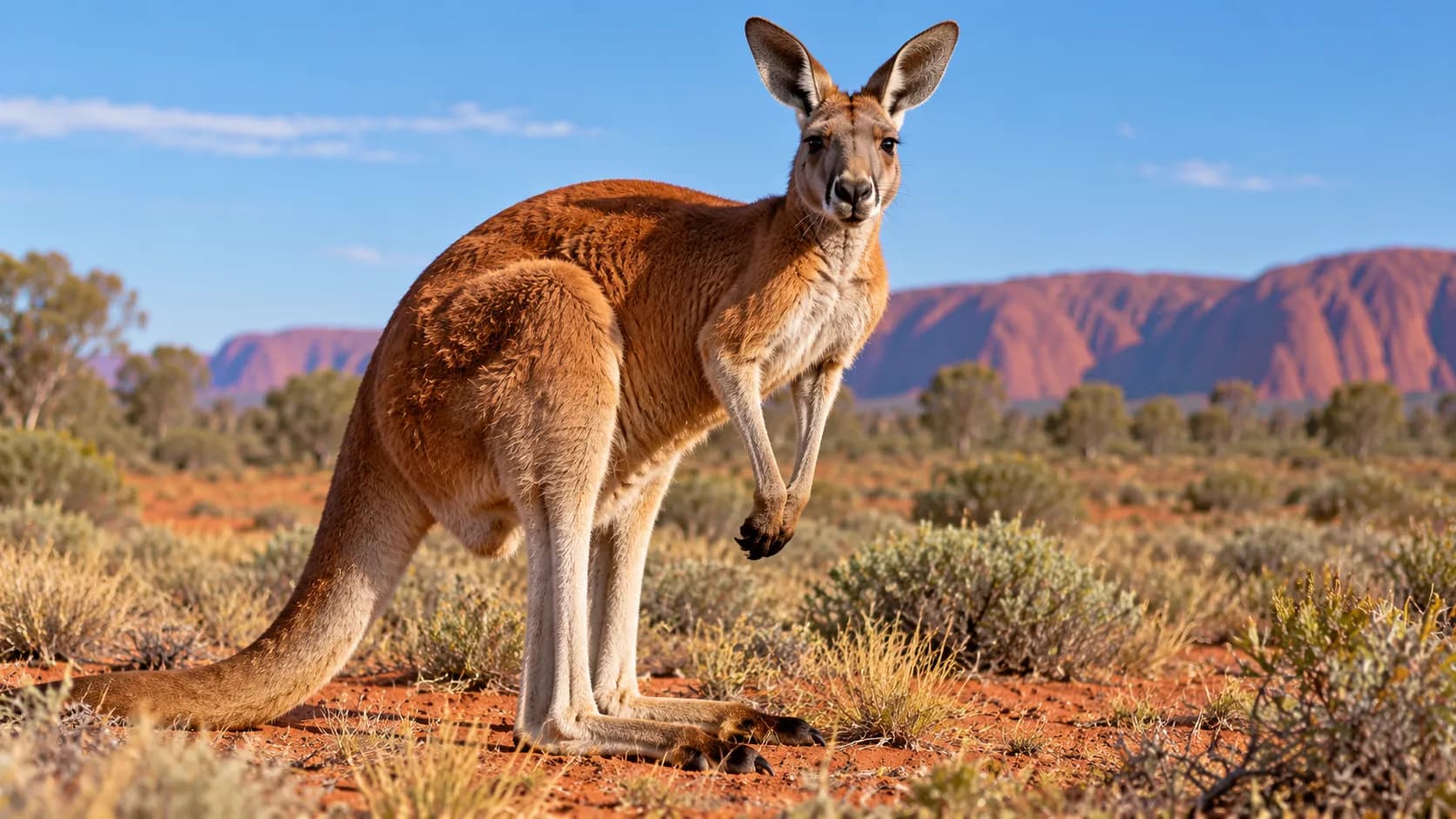 Photo of the Red kangaroo