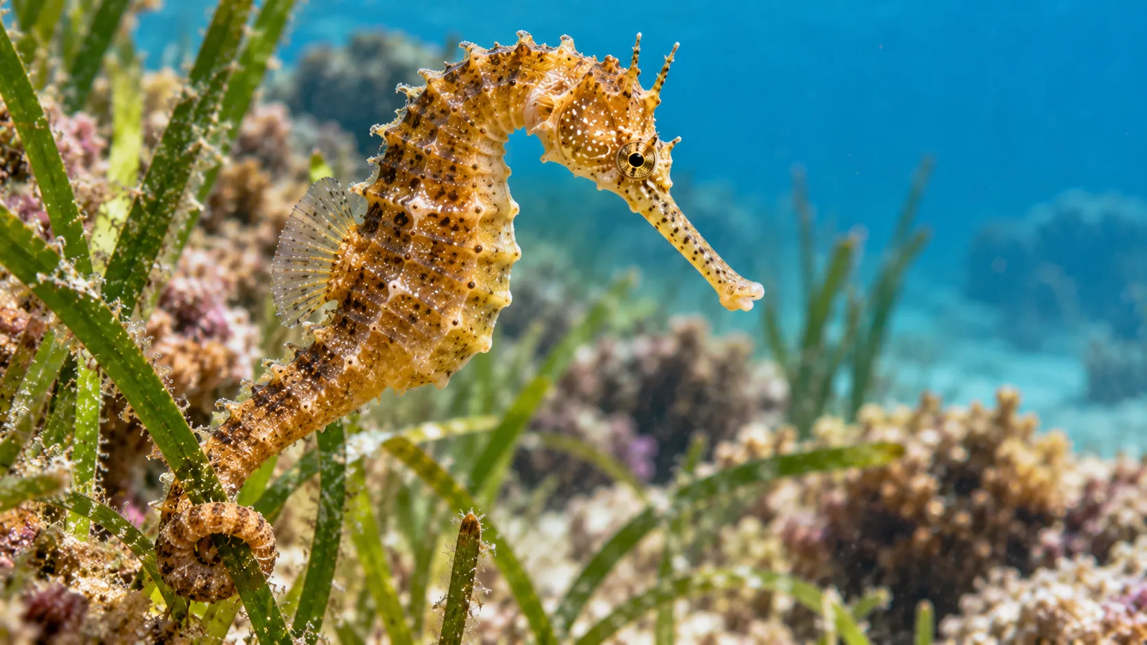 Foto de Cavallet de mar de musell llarg
