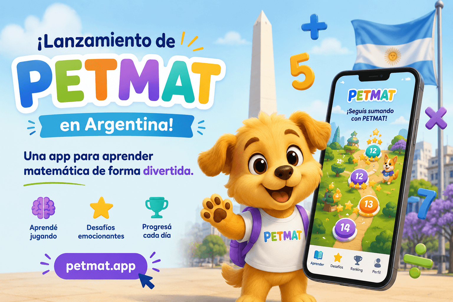 ¡PetMat llega a Argentina y buscamos fundadores!